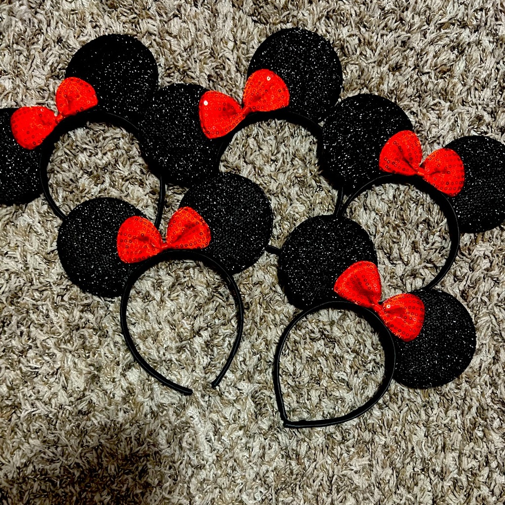 Disney inspired Minnie Mouse ears